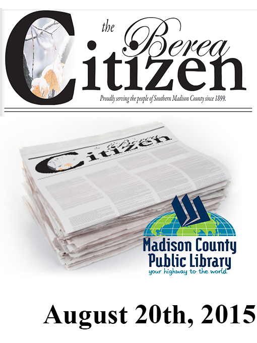 Title details for The Berea Citizen 2015 08/20 by Berea Publishing, Inc - Available